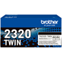 BROTHER TONER TN-2320 TWIN NEGRO 2-PACK